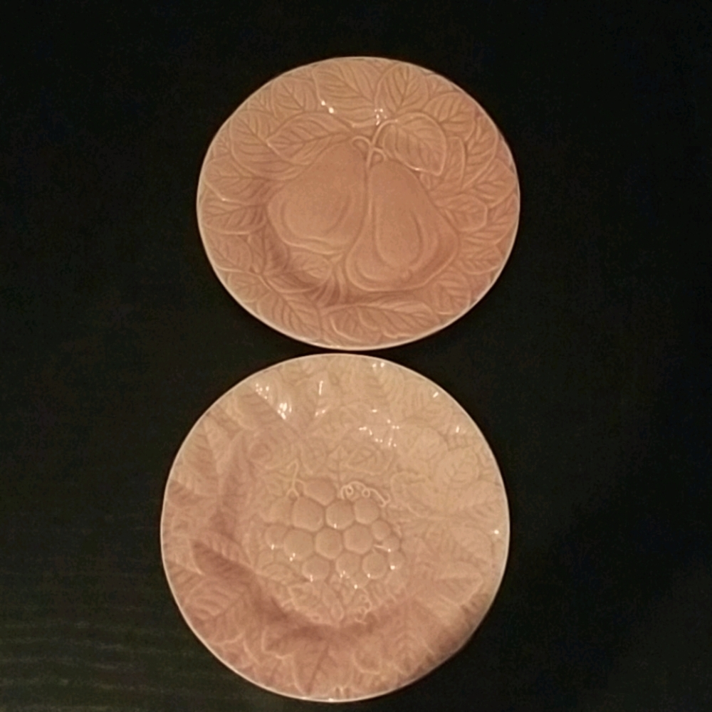 Bordallo Pinheiro pink Dessert plate